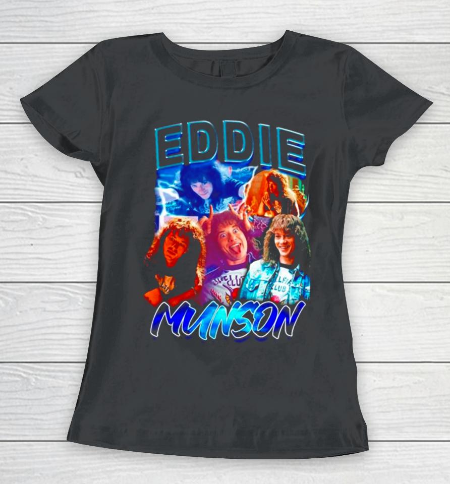 Eddie Munson Homage Vintage Women T-Shirt