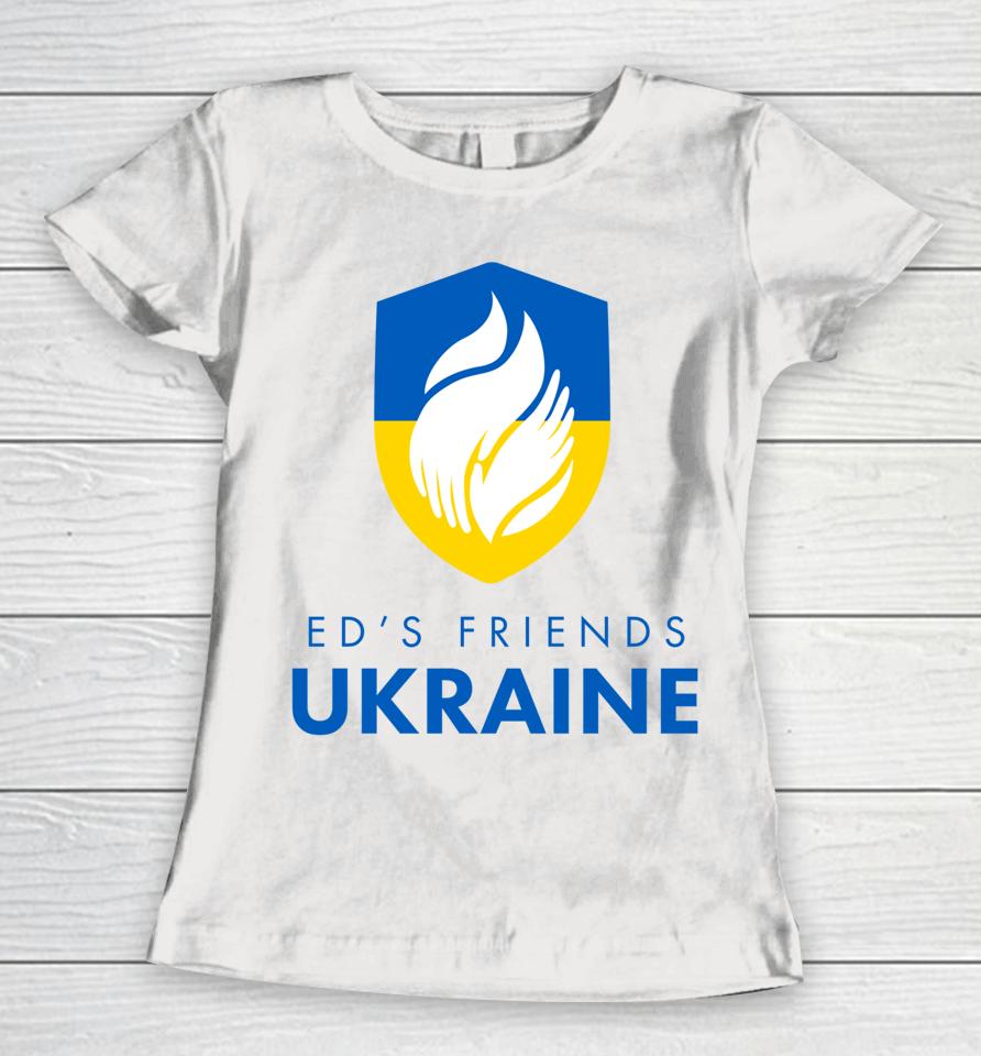 Ed's Friends Ukraine Women T-Shirt