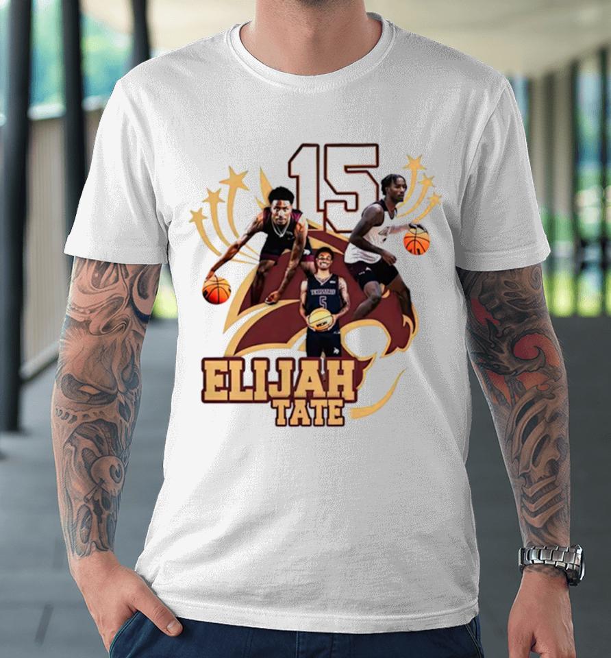 Elijah Tate Texas State Bobcats Men’s Basketball Premium T-Shirt