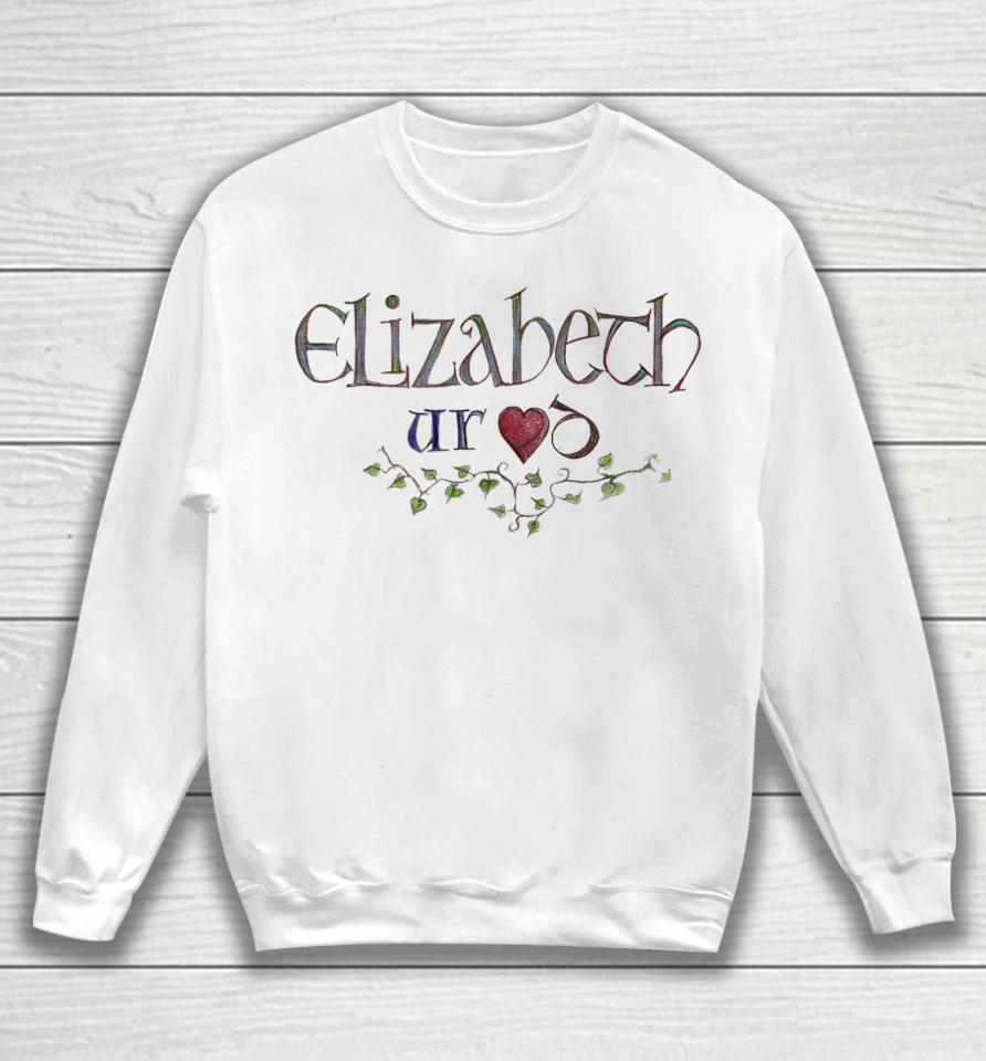 Elizabeth You Are Loved Rebus Sweatshirt
