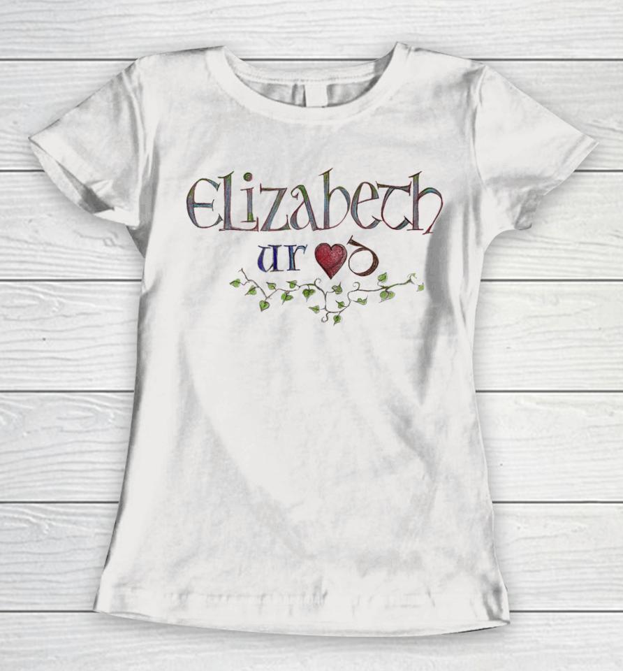 Elizabeth You Are Loved Rebus Women T-Shirt