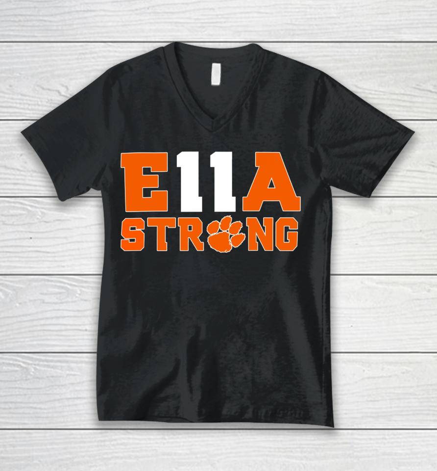 Ella Strong Unisex V-Neck T-Shirt