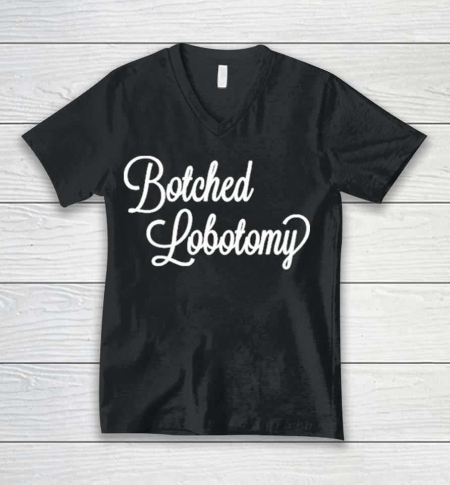 Ellesong Botched Lobotomy Unisex V-Neck T-Shirt