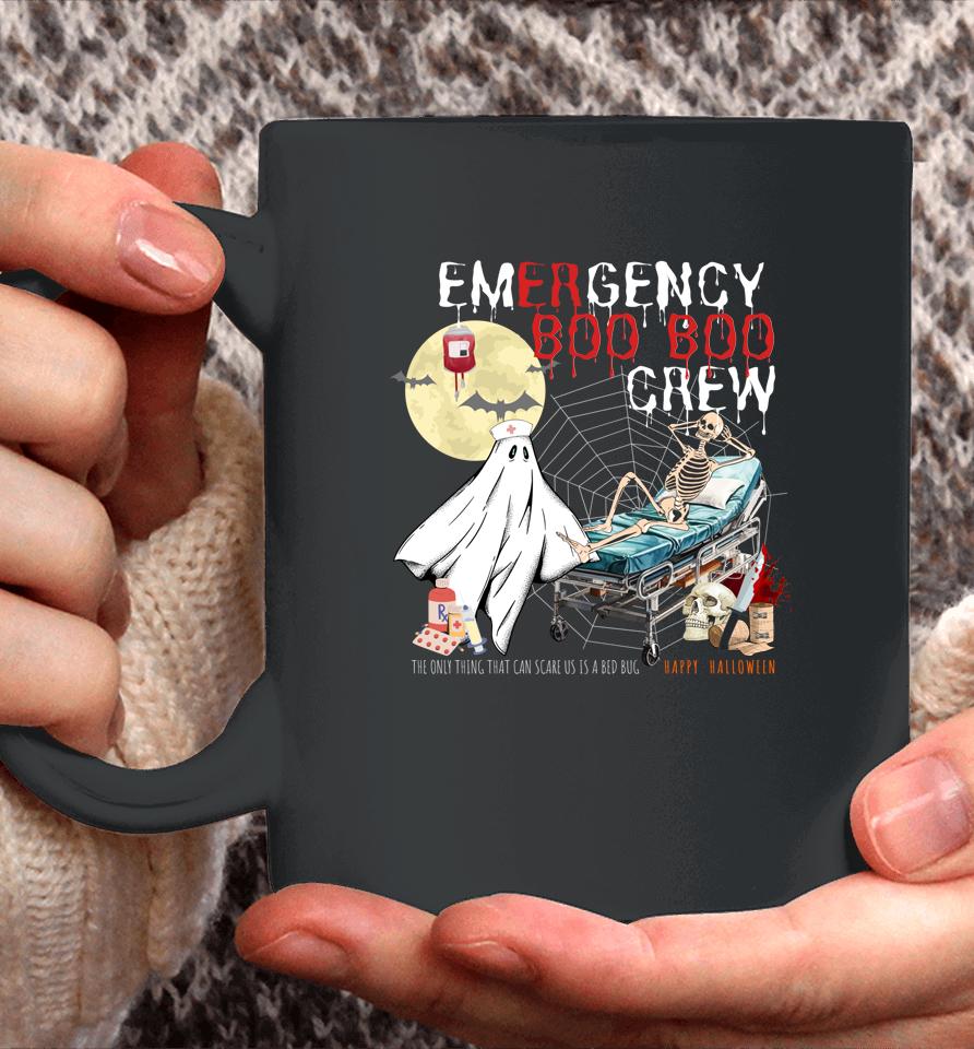 Emergency Boo Boo Crew Er Ed Halloween Coffee Mug