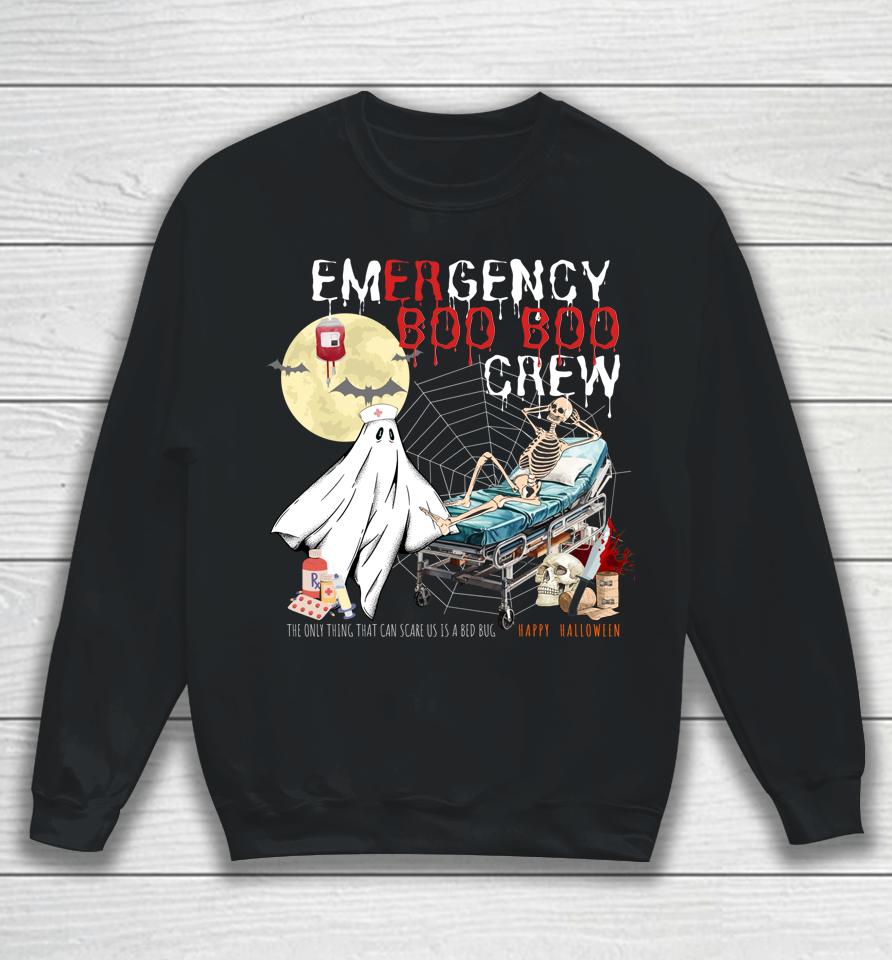 Emergency Boo Boo Crew Er Ed Halloween Sweatshirt