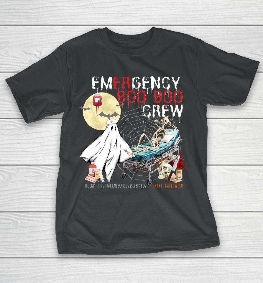 Emergency Boo Boo Crew Er Ed Halloween T-Shirt