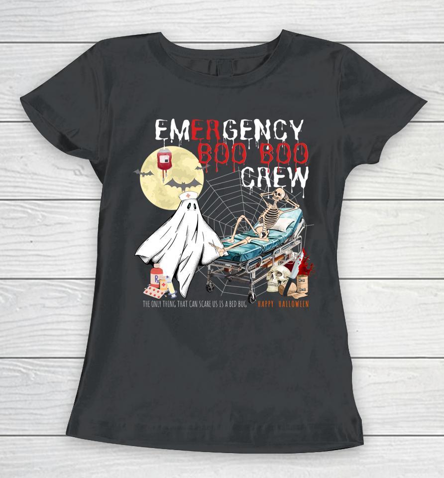 Emergency Boo Boo Crew Er Ed Halloween Women T-Shirt
