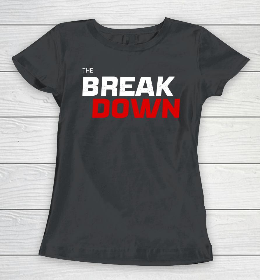 Emily Hewertson Wearing The Break Down Women T-Shirt