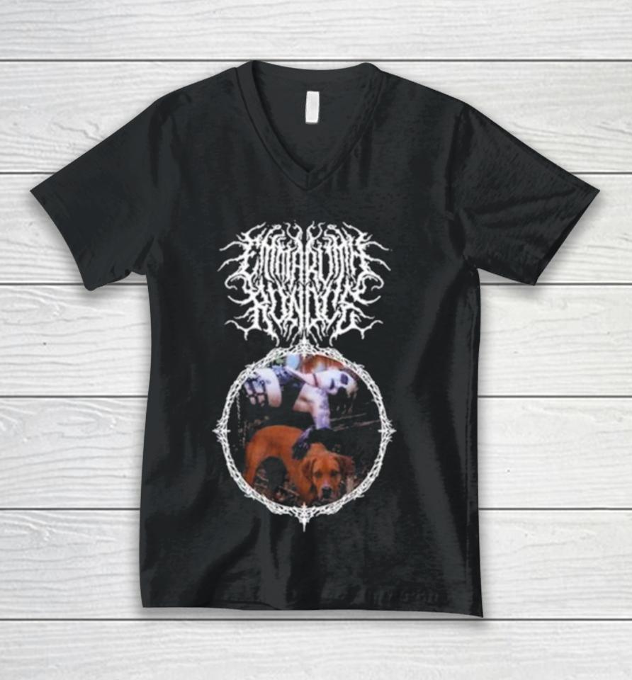 Emma Ruth Metal Love Story Unisex V-Neck T-Shirt