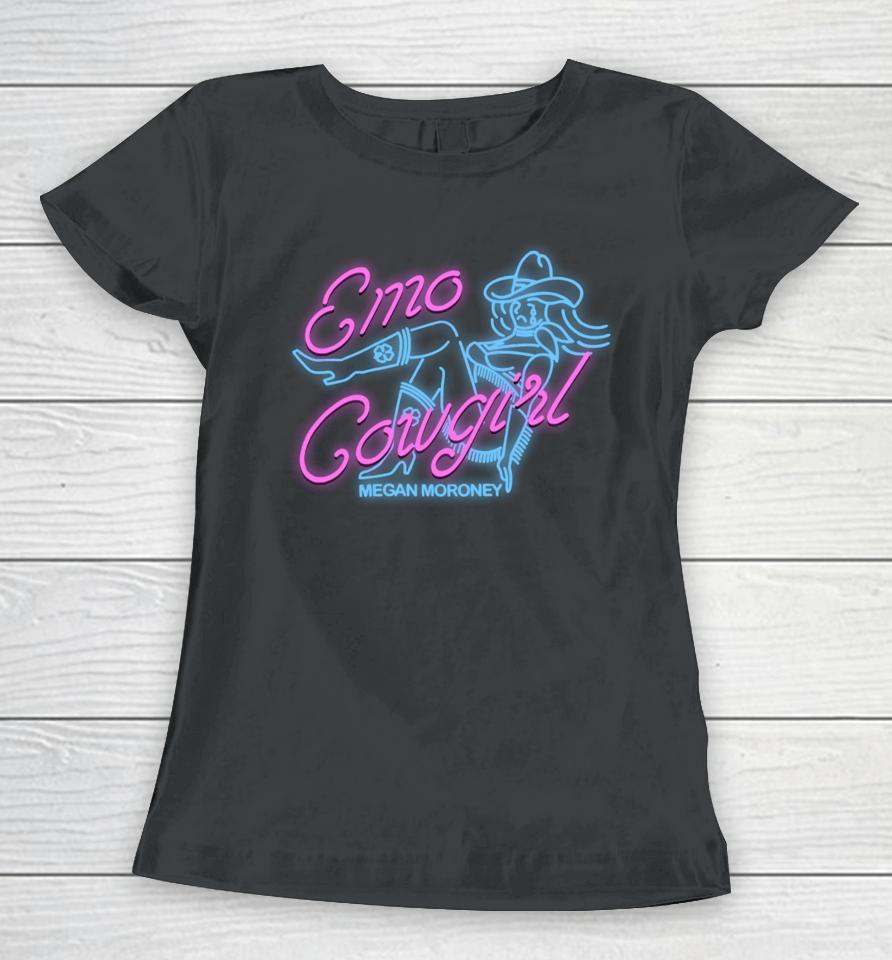 Emo Cowgirl Long Sleeve T Shirt Meganmoroney Merch Women T-Shirt