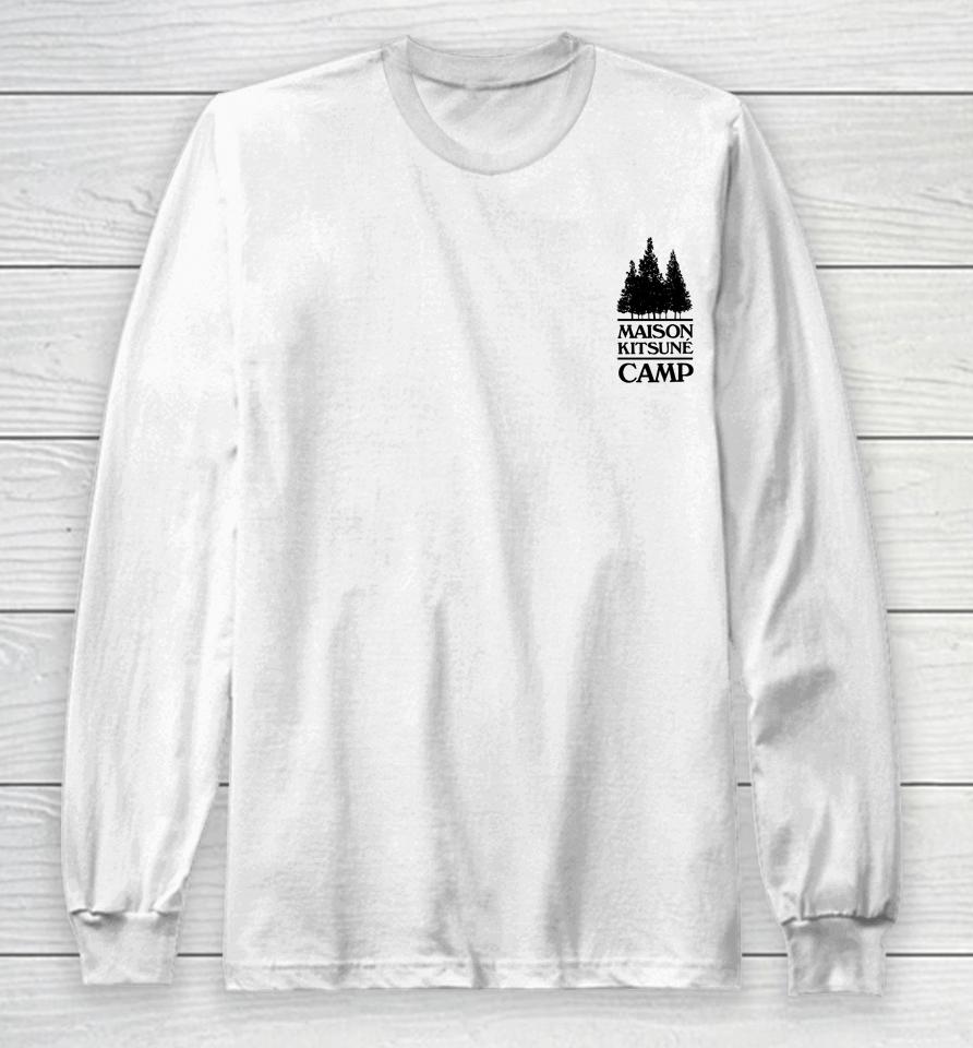 End Clothing Maison Kitsune Mountain Camp Long Sleeve T-Shirt