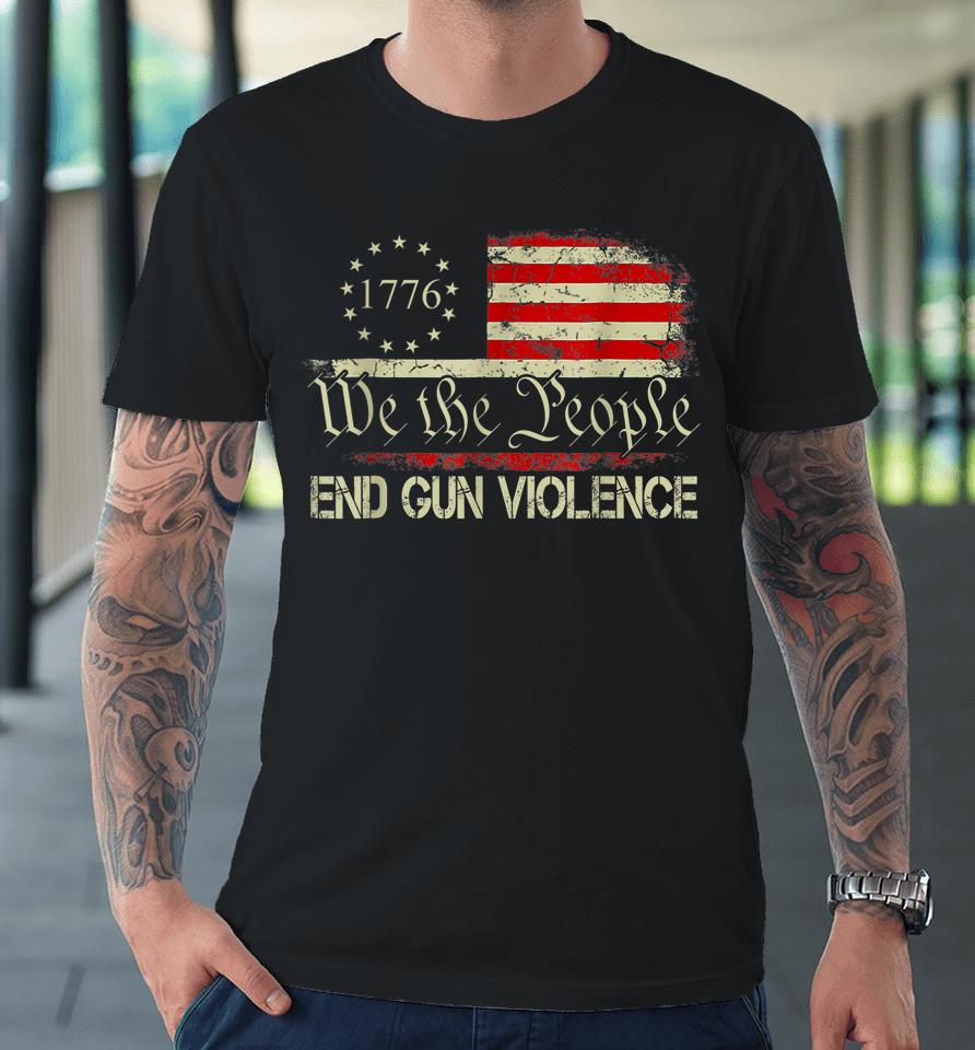 End Gun Violence Premium T-Shirt