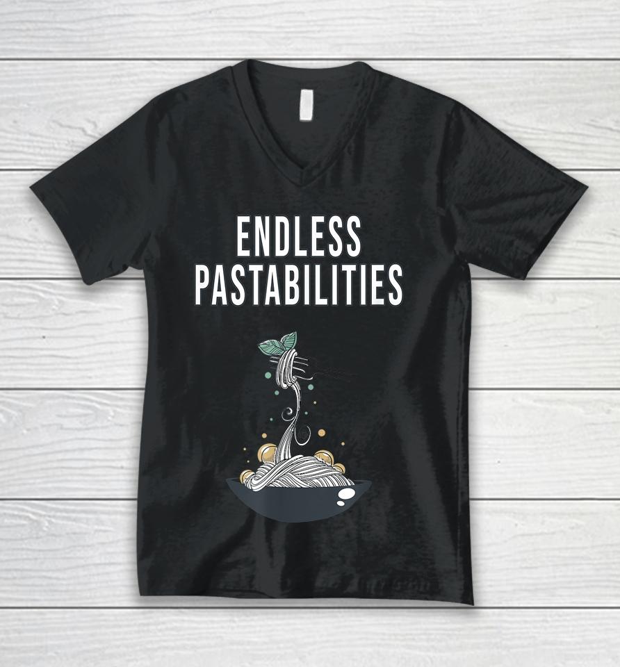 Endless Pastabilities Unisex V-Neck T-Shirt