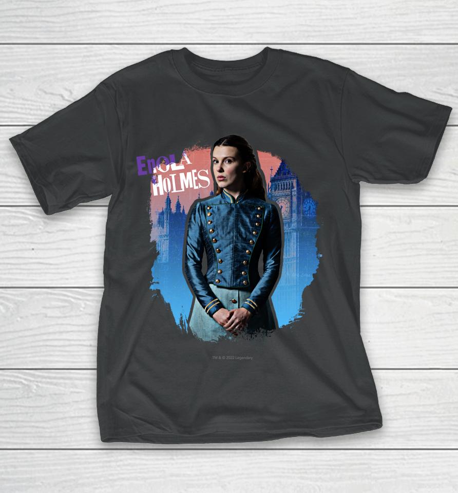 Enola Holmes - Enola Millie Bobby Brown In London T-Shirt