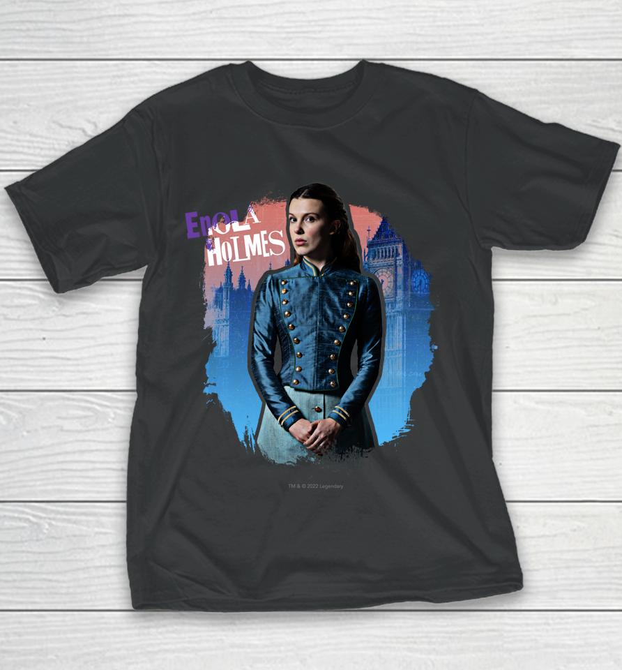 Enola Holmes - Enola Millie Bobby Brown In London Youth T-Shirt