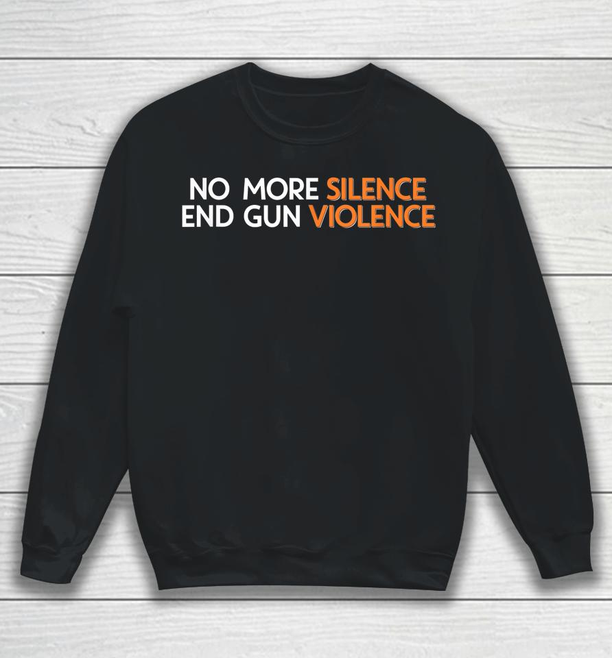 Enough End Gun Violence No Gun Sweatshirt