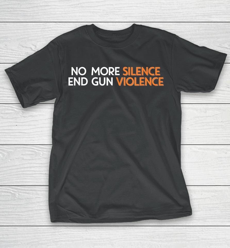 Enough End Gun Violence No Gun T-Shirt