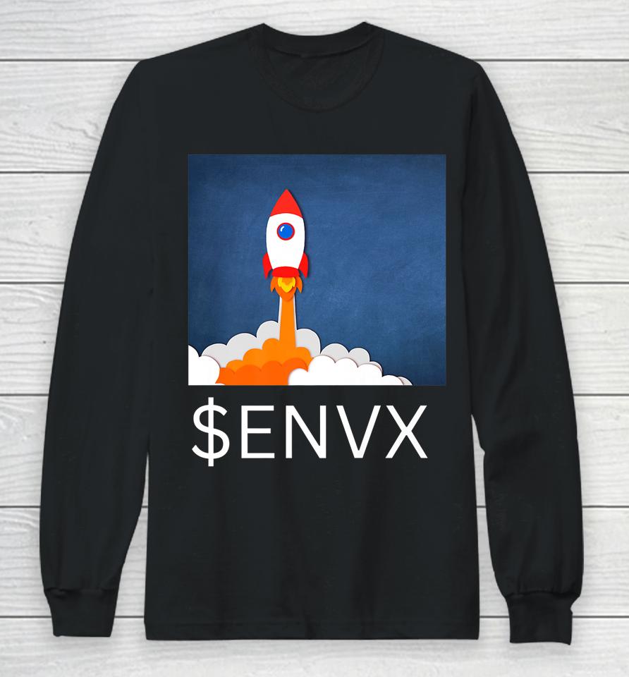 Envx Rocket Ship Stock Long Sleeve T-Shirt