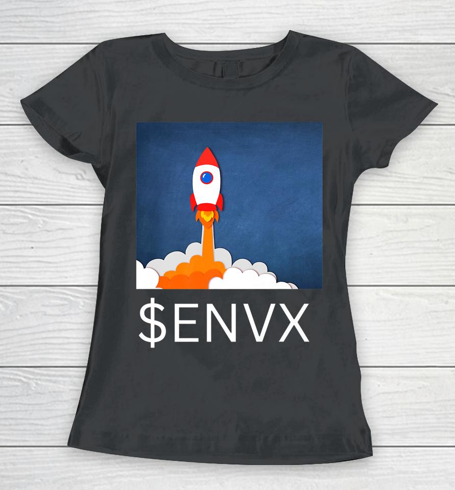 Envx Rocket Ship Stock Women T-Shirt