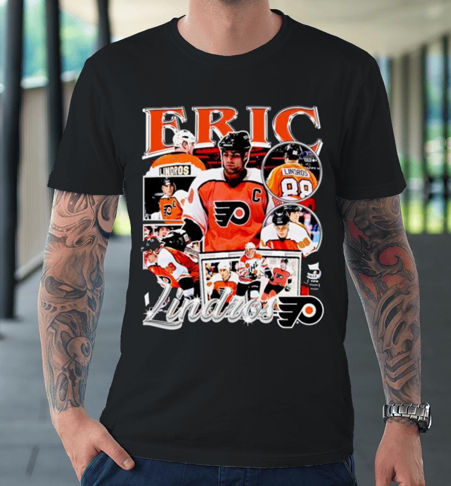 Eric Lindros Philadelphia Flyers Nhl Legend Premium T-Shirt