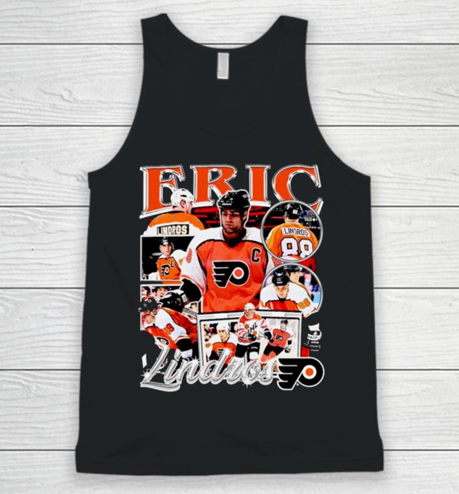 Eric Lindros Philadelphia Flyers Nhl Legend Unisex Tank Top