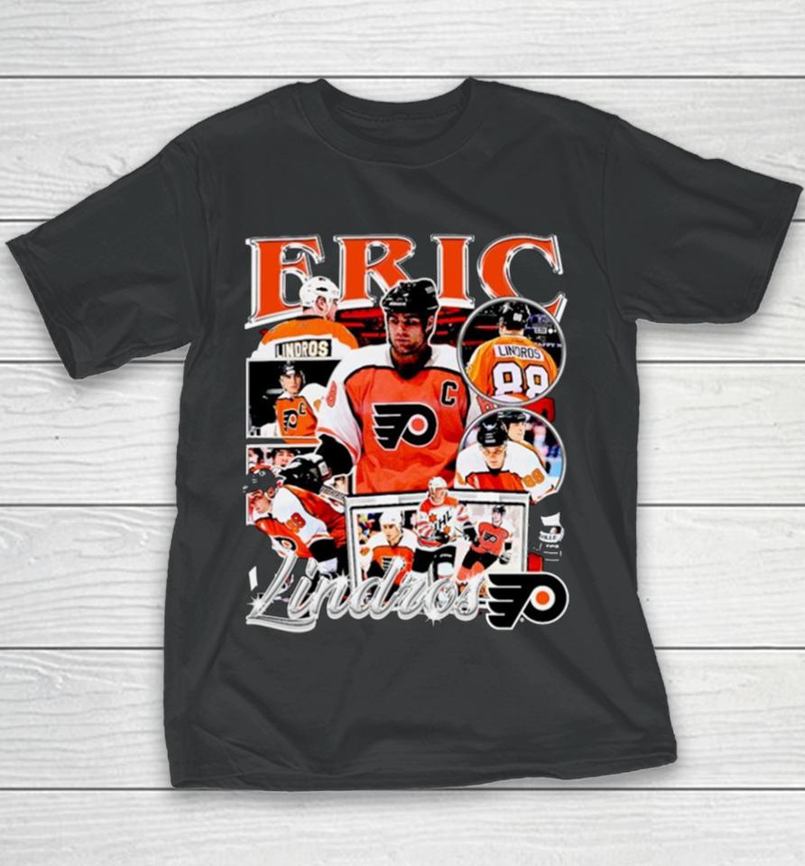 Eric Lindros Philadelphia Flyers Nhl Legend Youth T-Shirt