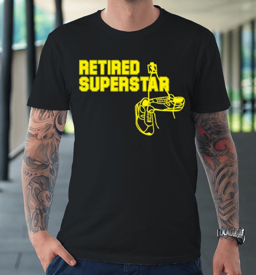 Eric Winter Wearing Retired Superstar Premium T-Shirt