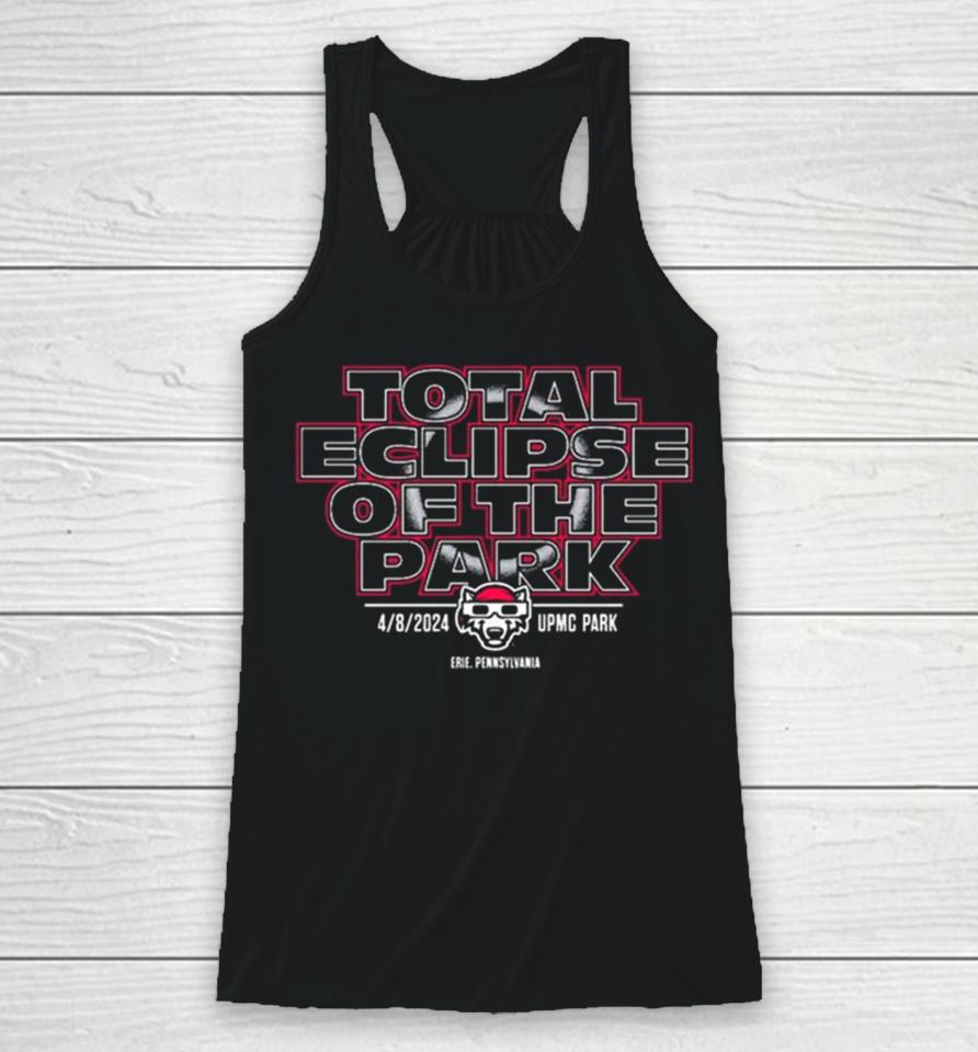 Erie Seawolves Br Total Eclipse Of The Park 2024 Racerback Tank