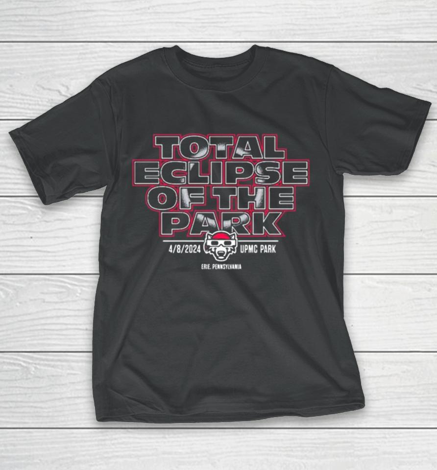 Erie Seawolves Br Total Eclipse Of The Park 2024 T-Shirt
