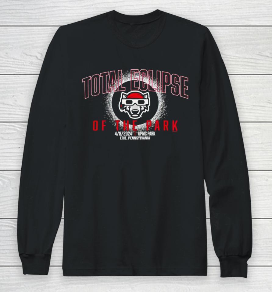 Erie Seawolves Br Total Eclipse Of The Park Long Sleeve T-Shirt