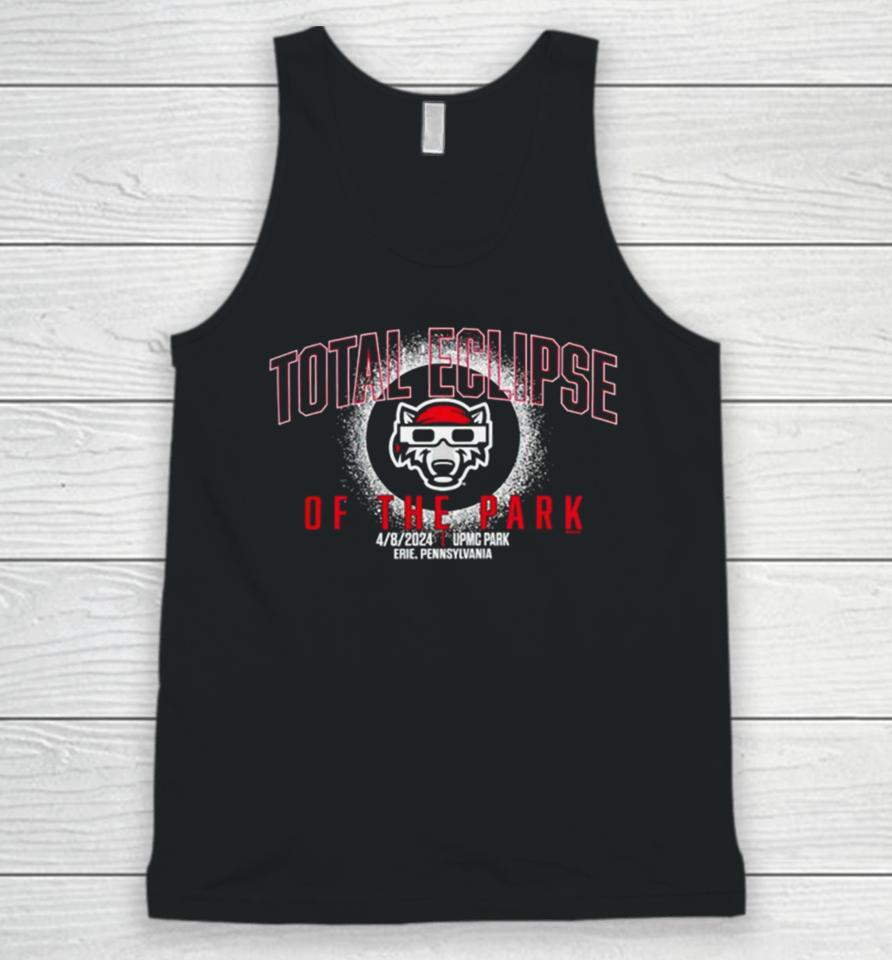 Erie Seawolves Br Total Eclipse Of The Park Unisex Tank Top