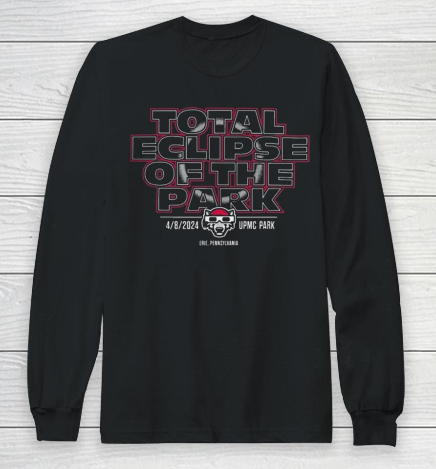 Erie Seawolves Br Total Eclipse Long Sleeve T-Shirt