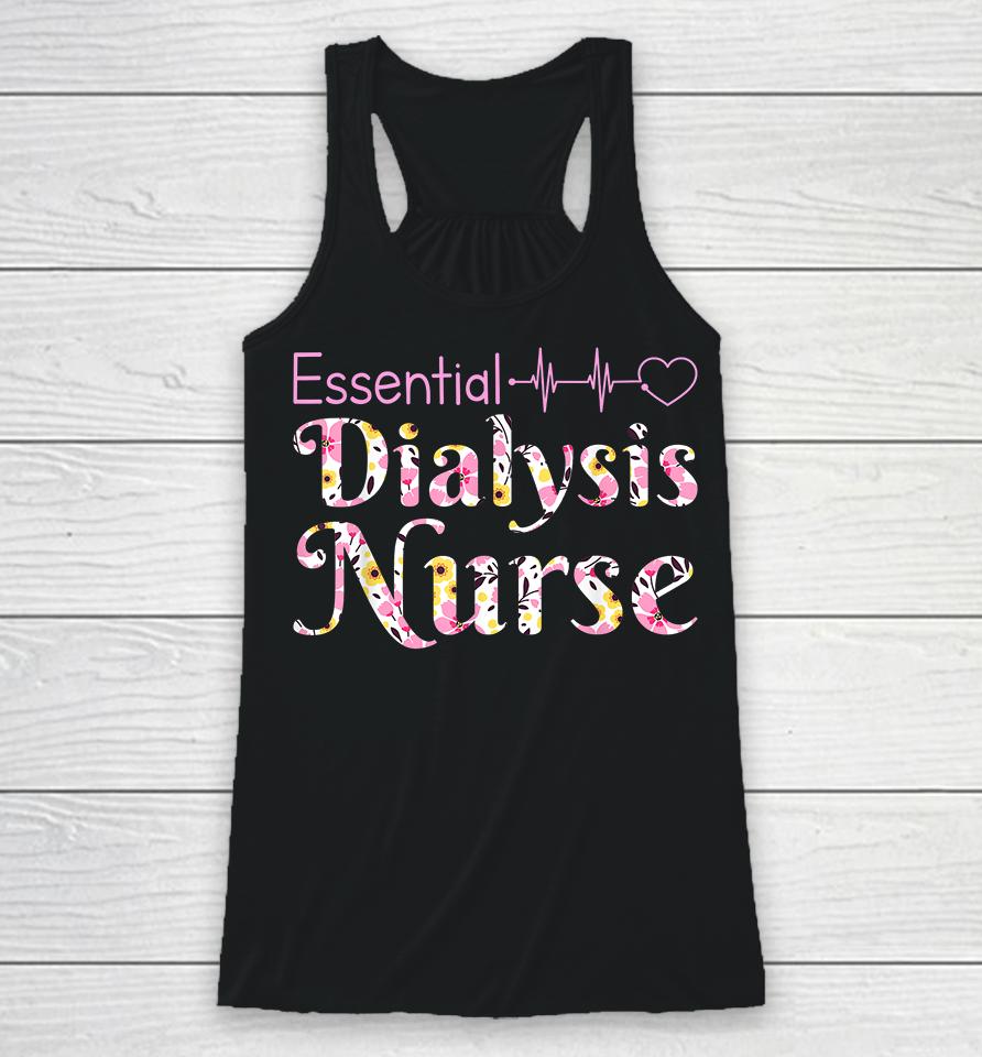 Essential Dialysis Nurse Racerback Tank
