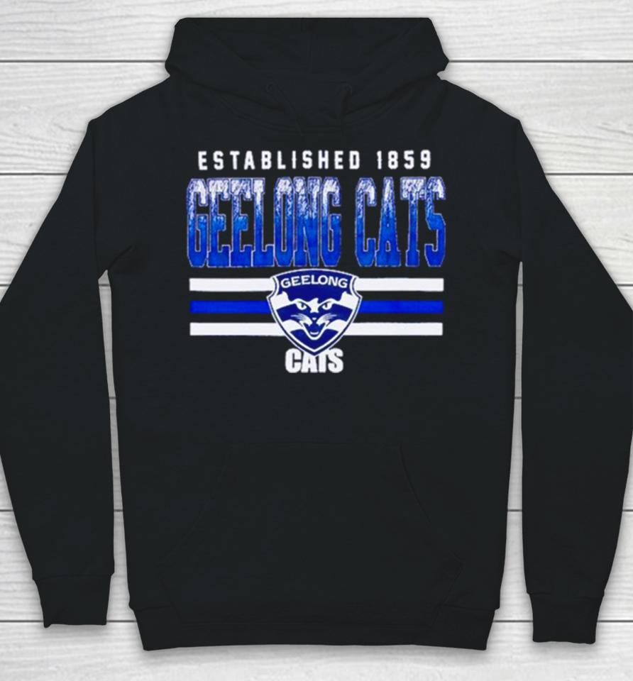 Established 1859 Geelong Cats Classic Hoodie