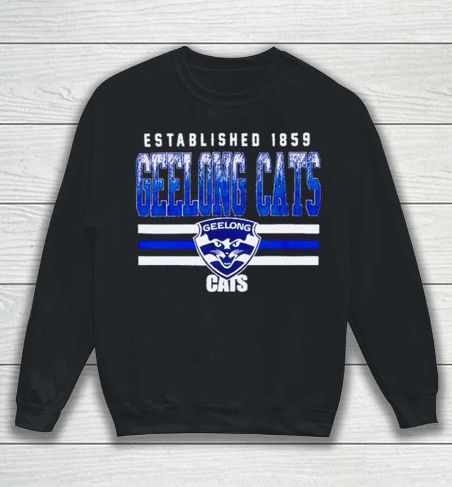 Established 1859 Geelong Cats Classic Sweatshirt