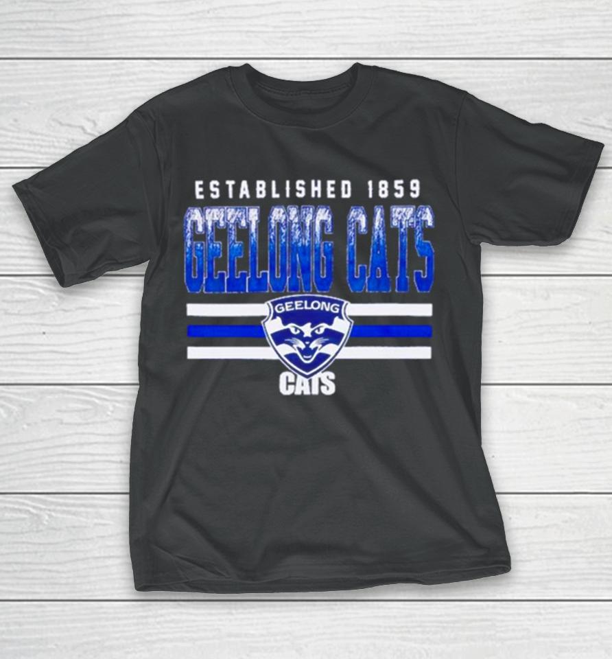 Established 1859 Geelong Cats Classic T-Shirt