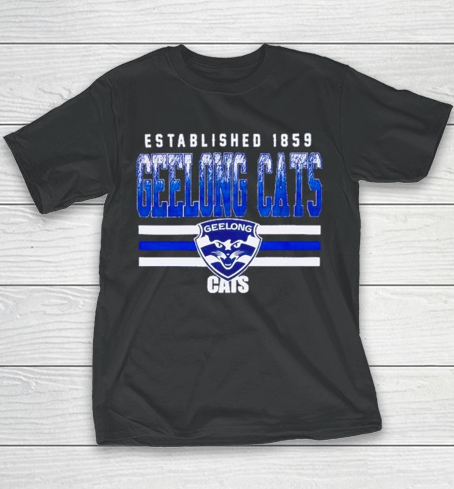Established 1859 Geelong Cats Classic Youth T-Shirt