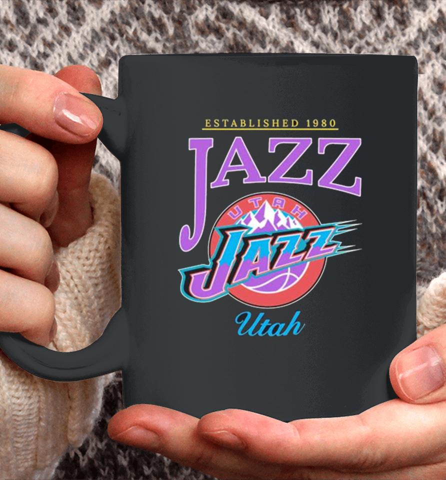 Established 1980 Jazz Nba Utah Jazz Basketball Coffee Mug