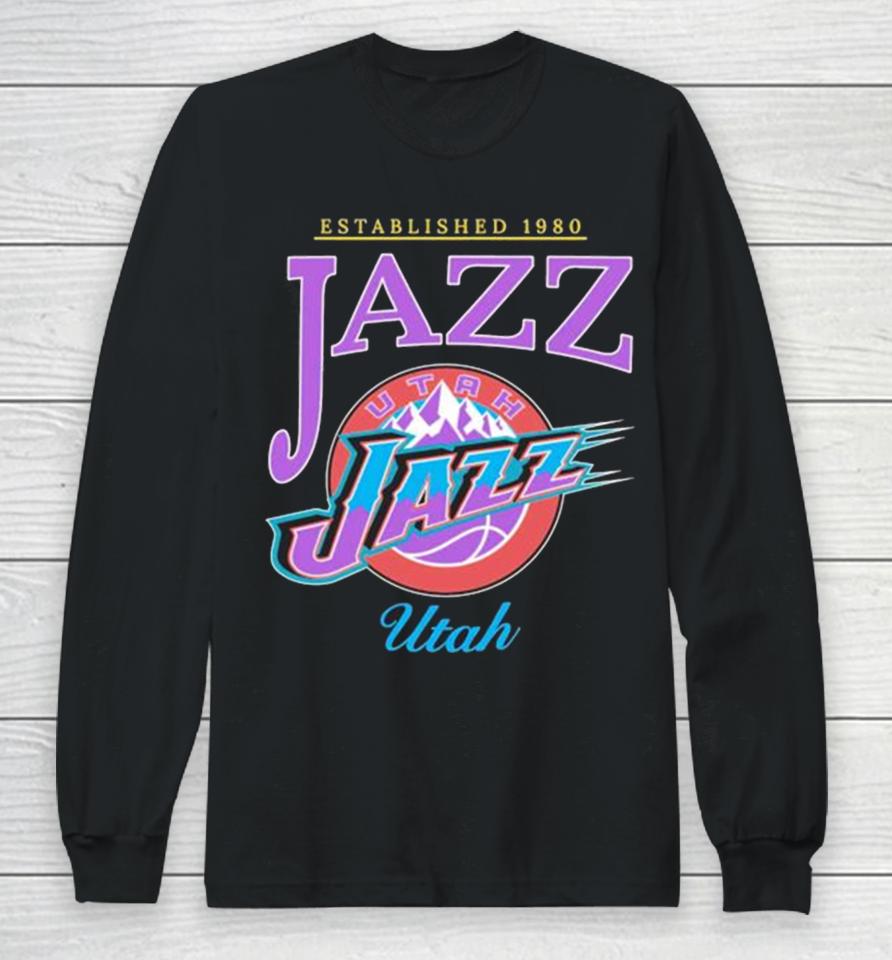 Established 1980 Jazz Nba Utah Jazz Basketball Long Sleeve T-Shirt