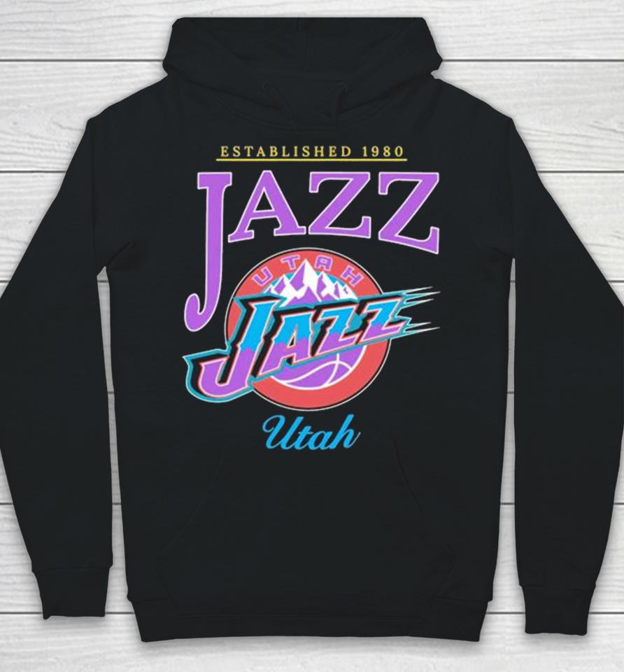 Established 1980 Jazz Nba Utah Jazz Basketball Hoodie
