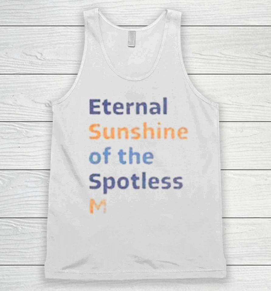 Eternal Sunshine Of The Spotless Mind Unisex Tank Top