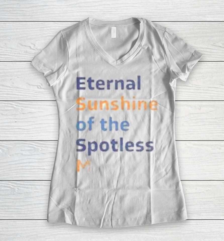 Eternal Sunshine Of The Spotless Mind Women V-Neck T-Shirt