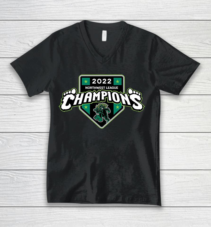 Eugene Emeralds 2022 Championship Unisex V-Neck T-Shirt
