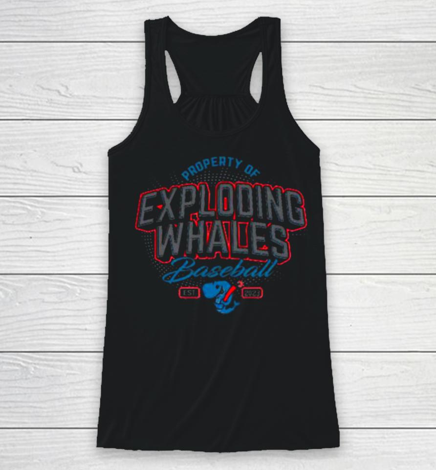 Eugene Emeralds Exploding Whales Bimm Ridder Racerback Tank