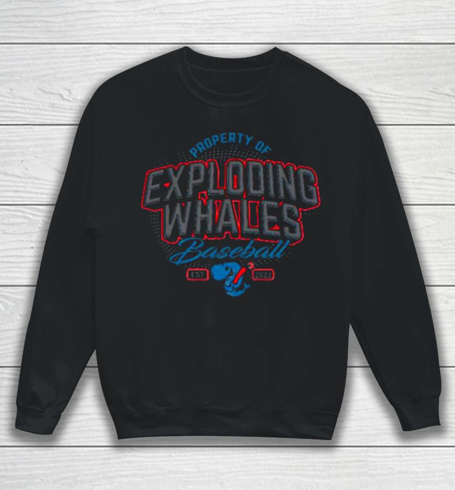 Eugene Emeralds Exploding Whales Bimm Ridder Sweatshirt