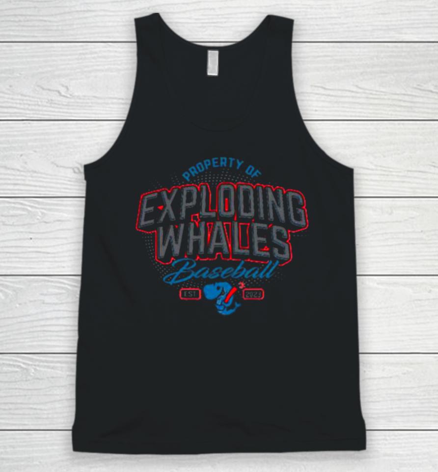 Eugene Emeralds Exploding Whales Bimm Ridder Unisex Tank Top