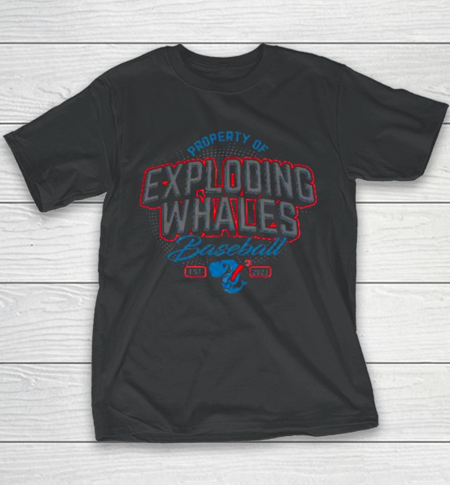 Eugene Emeralds Exploding Whales Bimm Ridder Youth T-Shirt