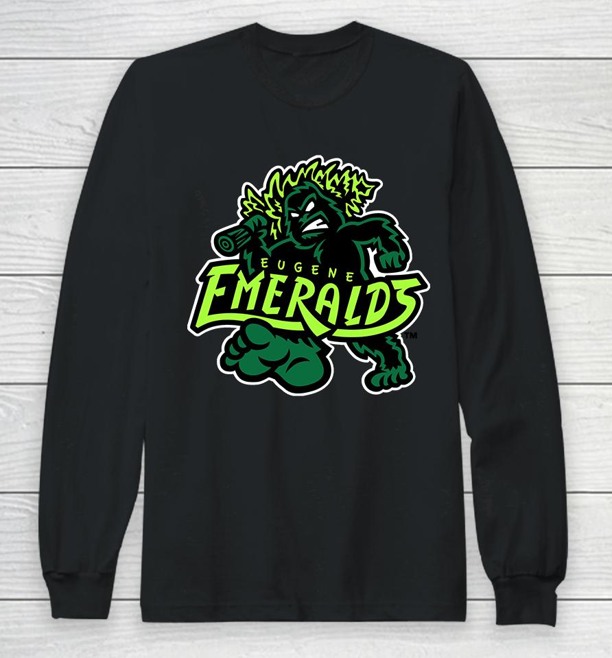 Eugene Emeralds Logo Long Sleeve T-Shirt
