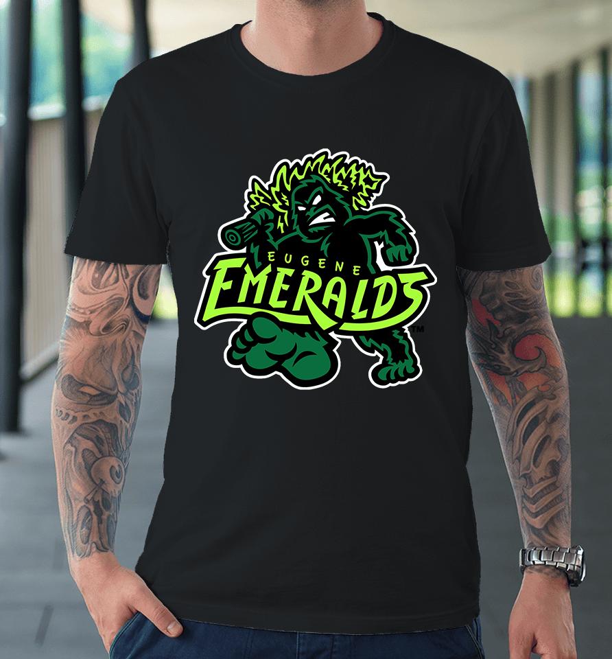 Eugene Emeralds Logo Premium T-Shirt