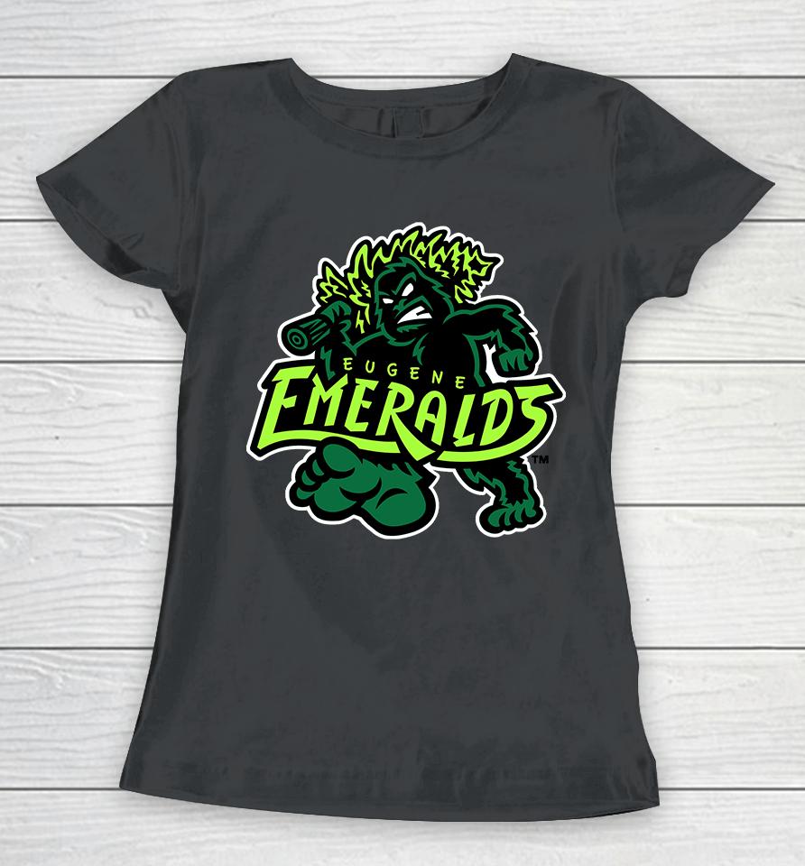 Eugene Emeralds Logo Women T-Shirt